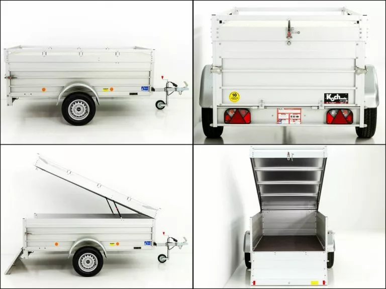 Koch Deckelanhänger 125x250cm Höhe:65cm 750kg|Typ U4 – Bild 7