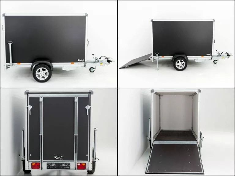 Variant Kofferanhänger Black Edition H:157 1,3t|Klappe – Bild 8