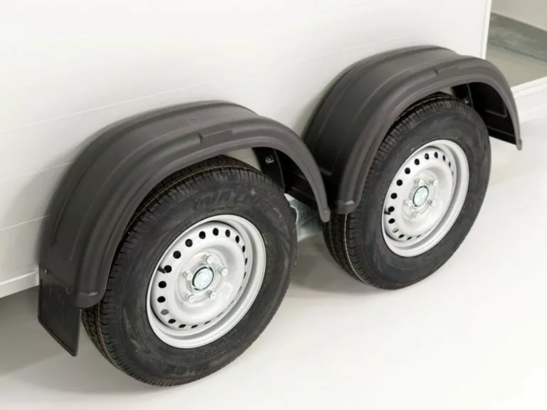 Debon Kofferanhänger Cargo H:200cm 2,0t|Alu|Polybug|Tür|schwarz – Bild 9