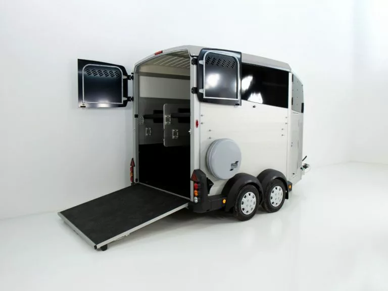 Ifor Williams Pferdeanhänger HBX 511|neues Modell|silber – Bild 6