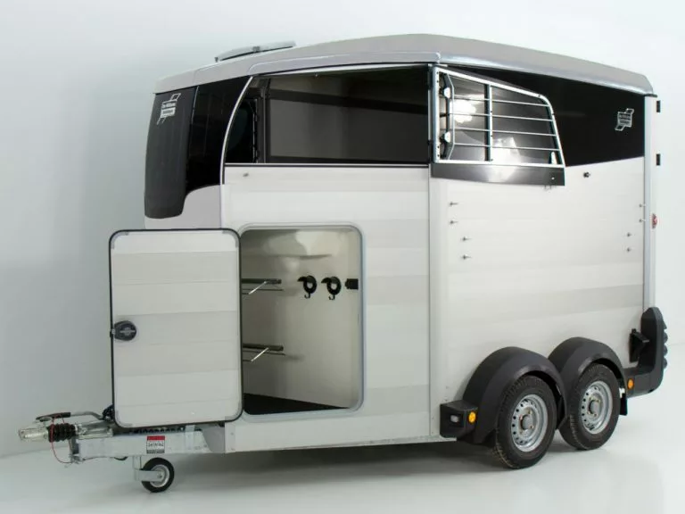 Ifor Williams Pferdeanhänger HBX 511|neues Modell|silber – Bild 2
