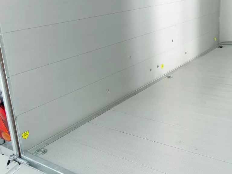 Debon Kofferanhänger Cargo H201 2,6t|Alu|Polybug|Tür|schwarz – Bild 11