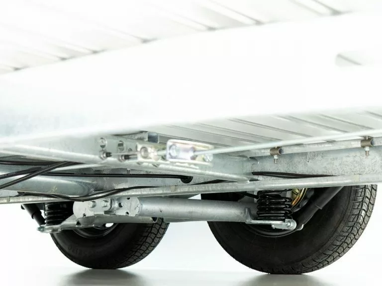Debon Kofferanhänger Cargo H201 2,6t|Alu|Polybug|Tür|schwarz – Bild 9