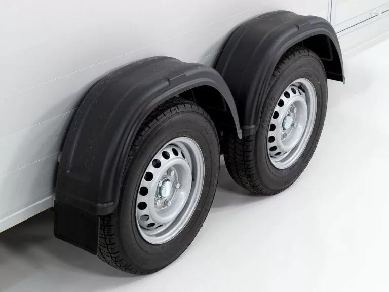 Debon Kofferanhänger Cargo H201 2,6t|Alu|Polybug|Tür|schwarz – Bild 7