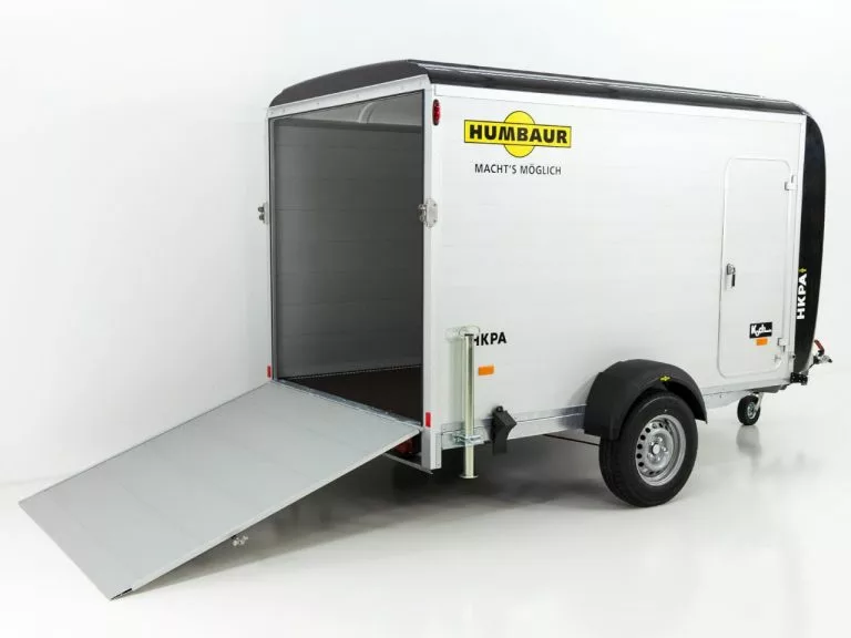 Humbaur Kofferanhänger HKPA H180 2,6t|Alu|Polybug|anthrazit – Bild 2