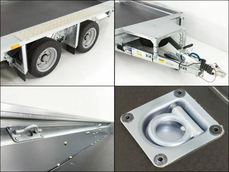 Ifor Williams Baumaschinenanhänger GX105 HD 3,5t|Auffahrrampe – Bild 6