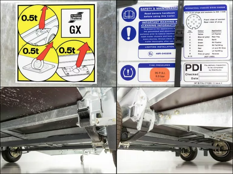 Ifor Williams Baumaschinenanhänger GX105 HD 3,5t|Auffahrrampe – Bild 10