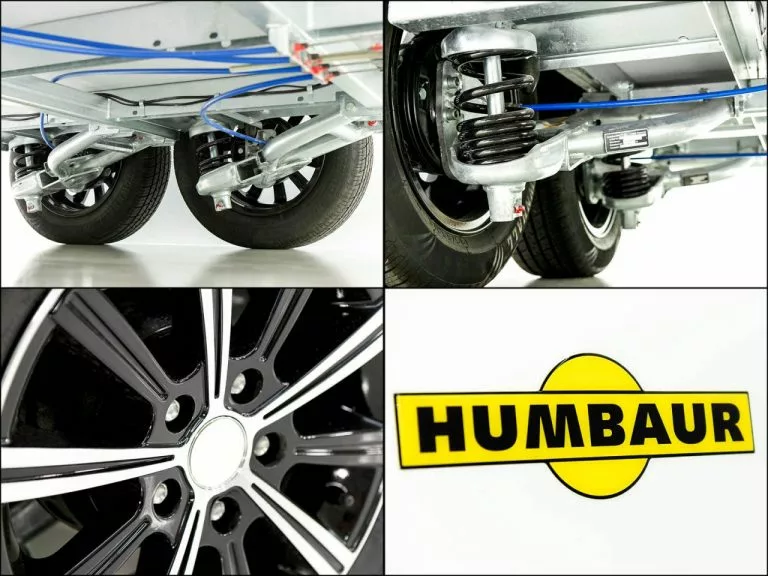 Humbaur Pferdeanhänger Maximus 2700 S|weiß|Schraubfederfahrwerk – Bild 13