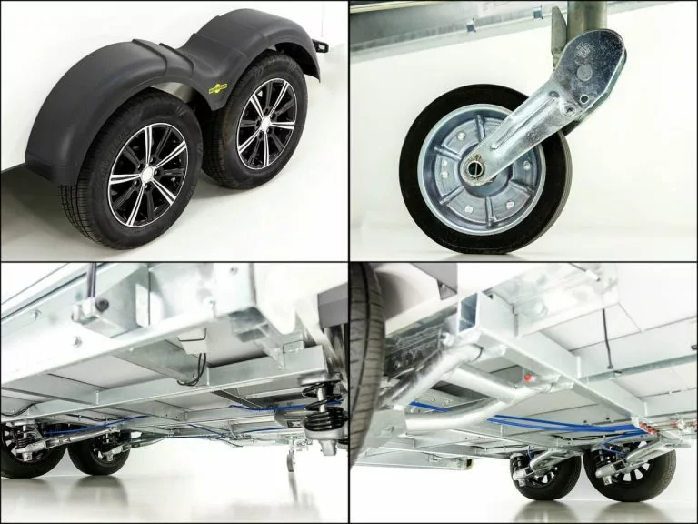 Humbaur Pferdeanhänger Maximus 2700 S|weiß|Schraubfederfahrwerk – Bild 12