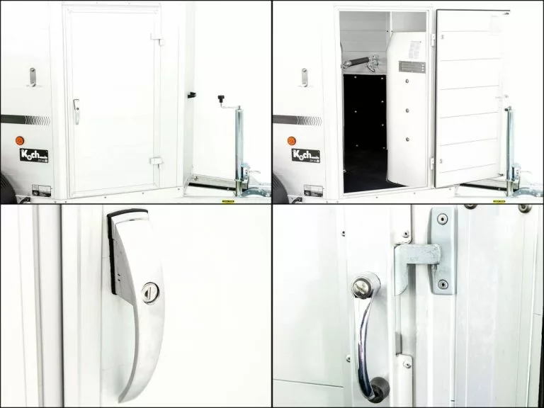 Pferdeanhänger Blomert ISI Blitz Alu|Sattelkammer|silber – Bild 11