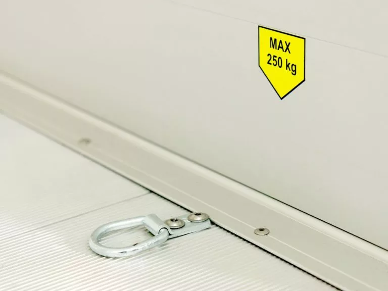 Debon Kofferanhänger Cargo H:200cm 2,0t|Alu|Polybug|Tür|blau – Bild 17
