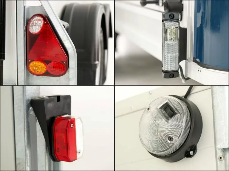 Debon Kofferanhänger Cargo H:200cm 2,0t|Alu|Polybug|Tür|schwarz – Bild 14