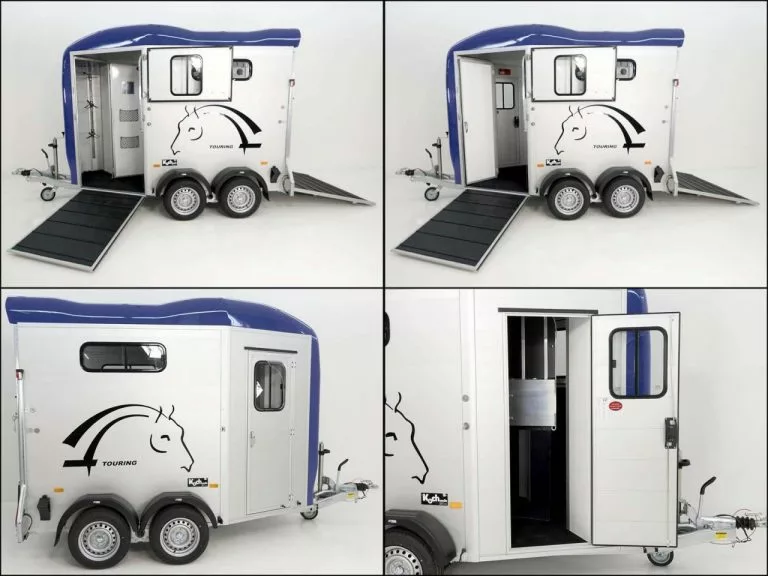 Cheval Liberte Pferdeanhänger Touring Country| blau – Bild 12