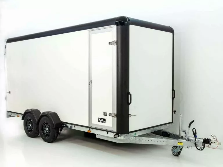 Henra Kofferanhänger Boxvan black 183x365cm H:220 2,7t|Türe – Bild 3