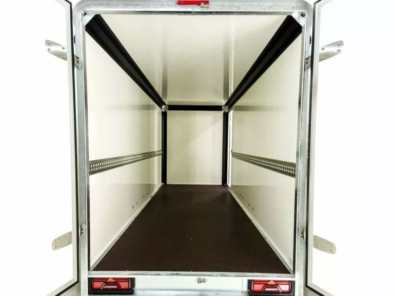 Henra Kofferanhänger Boxvan black 183x365cm H:220 2,7t|Türe – Bild 5