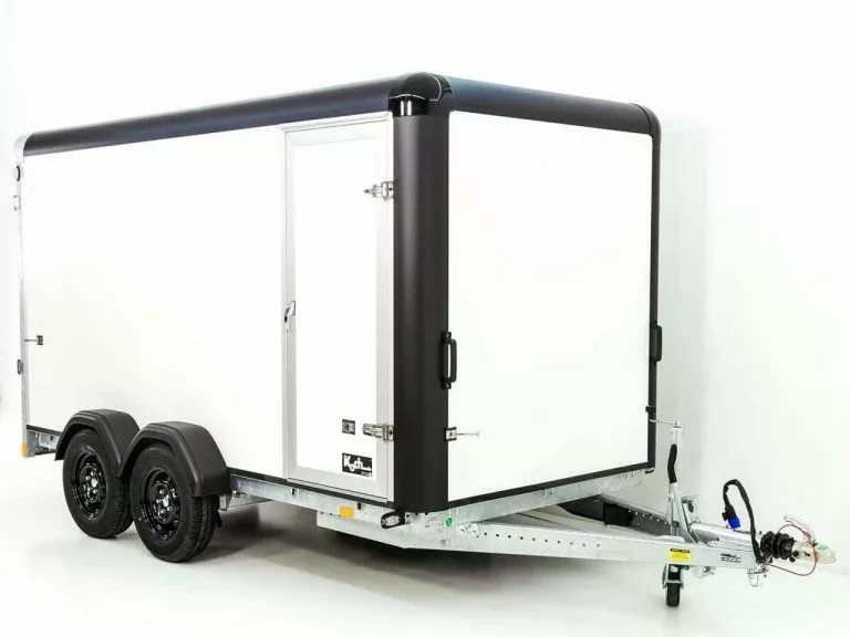 Henra Kofferanhänger Boxvan black H:190 2,7t|Rampe Türe – Bild 2