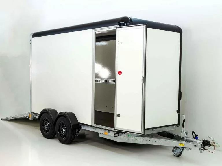 Henra Kofferanhänger Boxvan black H:220cm 3,5t|Rampe Türe – Bild 3