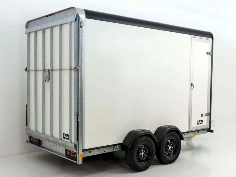 Henra Kofferanhänger Boxvan black H:220cm 3,5t|Rampe Türe – Bild 6