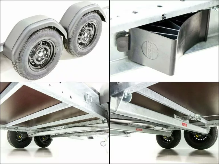 Henra Kofferanhänger Boxvan black H:220cm 3,5t|Rampe Türe – Bild 11