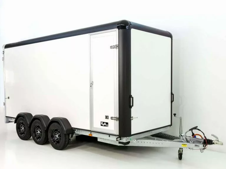 Henra Kofferanhänger Boxvan black H:220 3,5t |Tridem|Türe – Bild 2