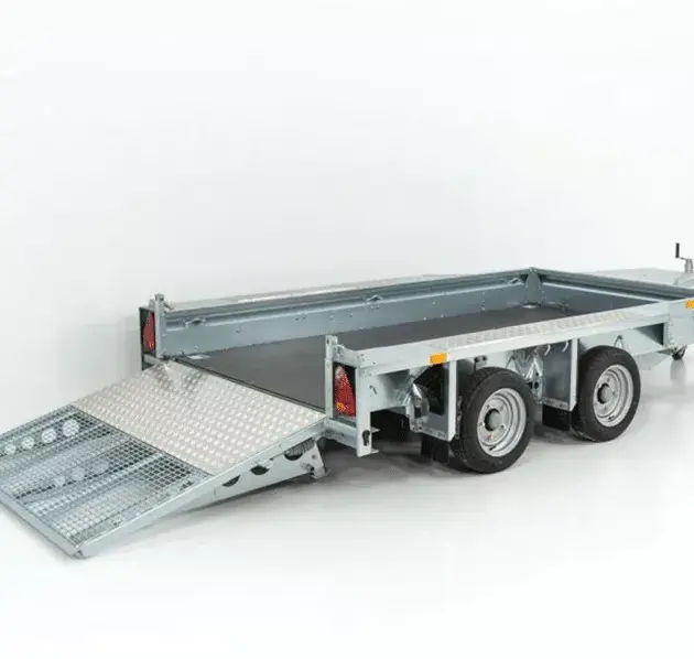 Ifor Williams Baumaschinenanhänger GX105 2,7t|Auffahrrampe
