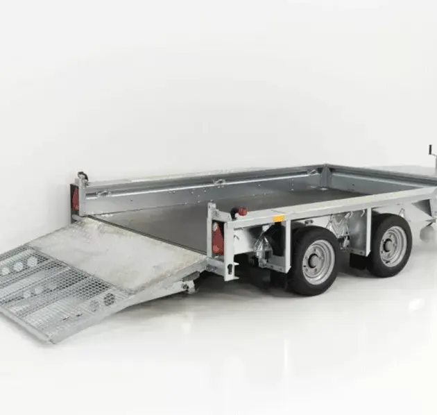 Ifor Williams Baumaschinenanhänger GX105 HD 3,5t|Auffahrrampe