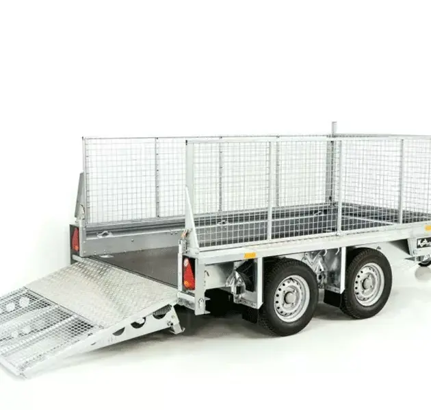Ifor Williams Baumaschinenanhänger GX105 2,7t|Auffahrrampe| Gitter