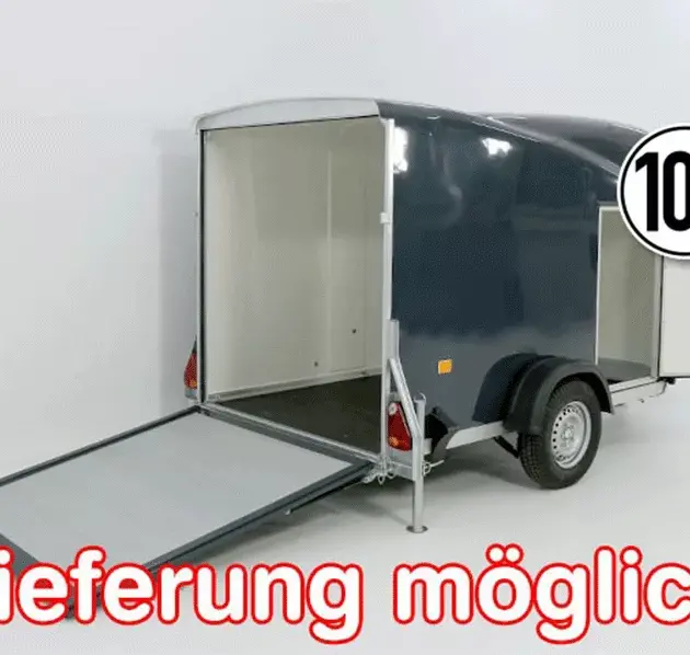 Debon Kofferanhänger DK Vollpoly  H:160cm|neues Modell|anthrazit