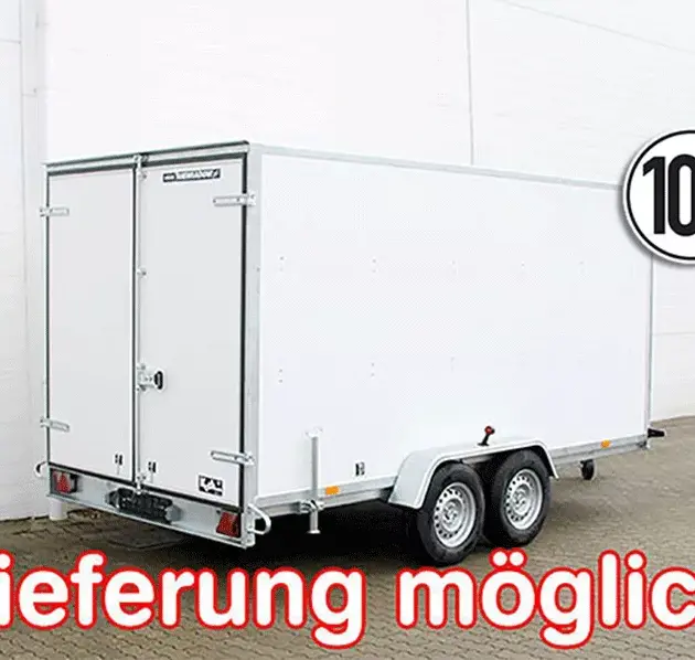 Kofferanhänger BK Höhe:190cm 2,7t|100km/h|Seitentür