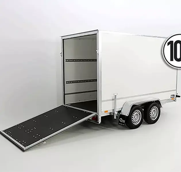Kofferanhänger BK  Höhe:180cm 2,0t|Rampe