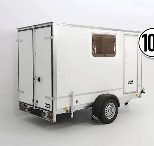 Kofferanhänger BK 146x304cm Höhe:180 1,3t|Seiten-Tür