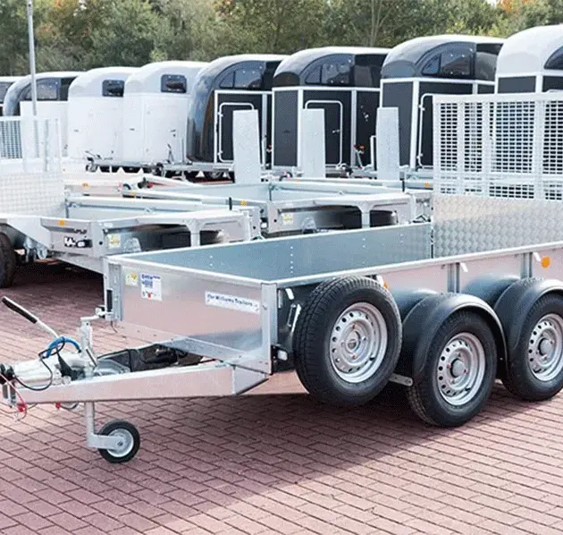 Ifor Williams Baumaschinenanhänger GD 85 158×250 2,7t|Rampe