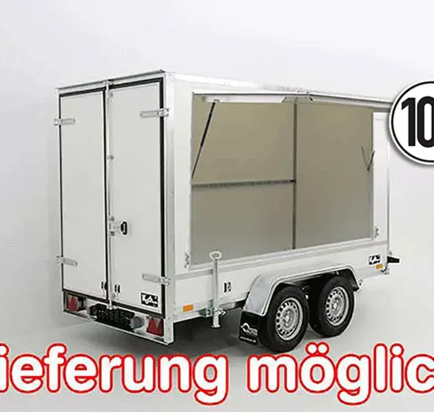 Kofferanhänger BK Höhe:180cm 2,0t|Verkaufsklappe