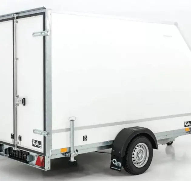 Kofferanhänger BK  Höhe:180cm 1,3t|Schräge vorn