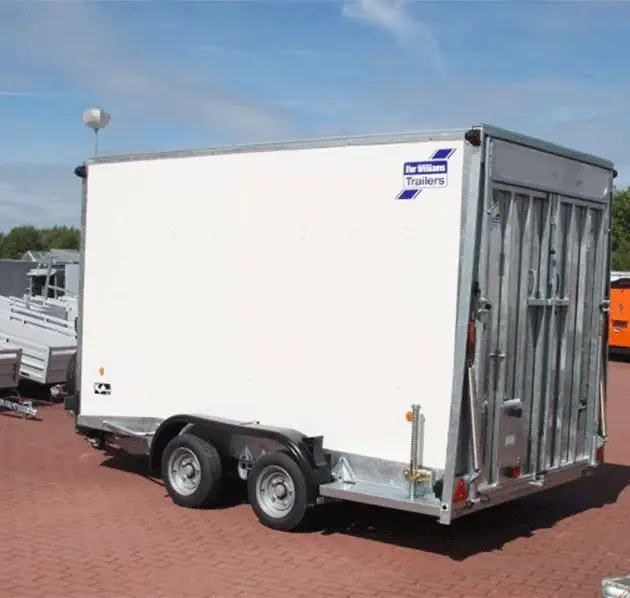 Ifor Williams Kofferanhänger BV 126G  H:214cm 3,5t|Klappenkombi