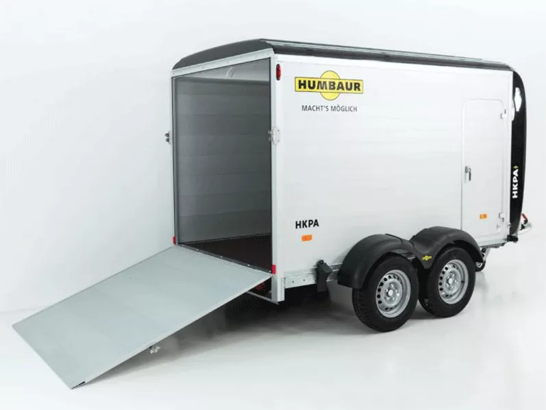 Humbaur Kofferanhänger HKPA H180 2,6t|Alu|Polybug|anthrazit