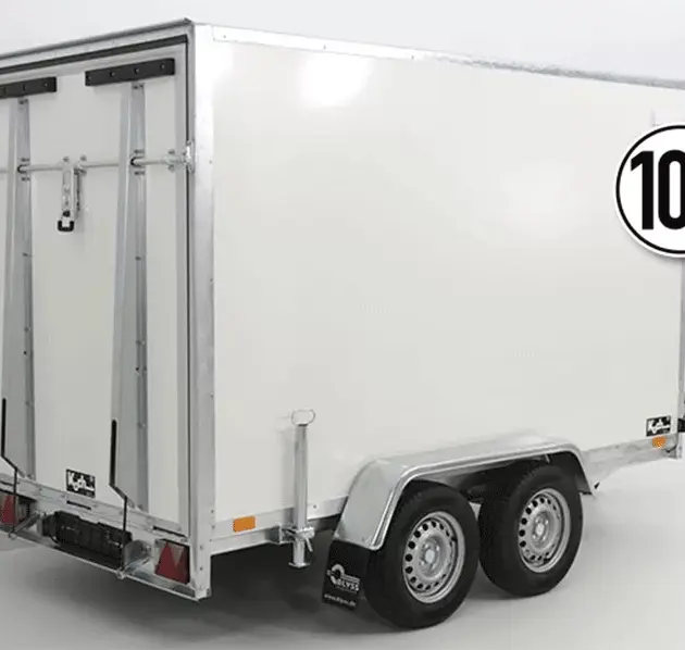 Kofferanhänger BK  Höhe:181cm 2,0t|Rampe|SW