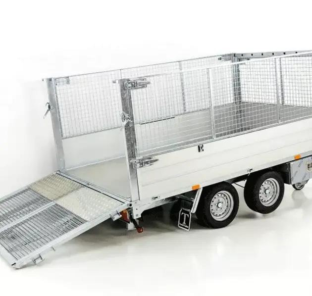 Twintrailer Multi-Heckkipper TT30-30 3,0t|183x309x40/120cm|Tandem