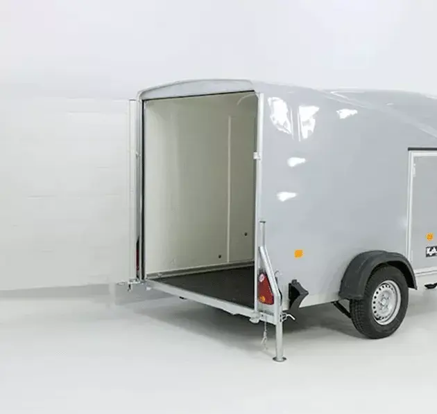Debon Kofferanhänger DK Vollpoly  H:160cm|neues Modell|grau