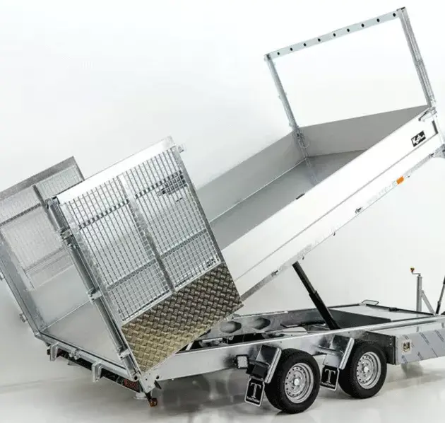 Twintrailer Multi-Heckkipper TT27-30 2,7t|183x309x40/120cm|Tandem