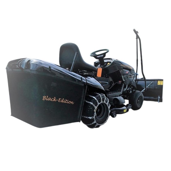 BLACK EDITION® PRO 226/102 Twin H Rasentraktor inkl. Schneeschild 120 Plus – Bild 3