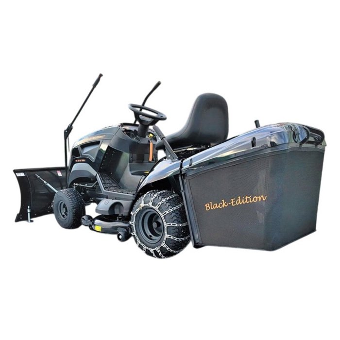 BLACK EDITION® PRO 226/102 Twin H Rasentraktor inkl. Schneeschild 120 Plus – Bild 2
