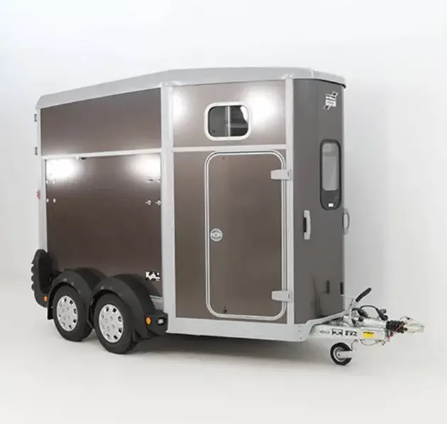 Ifor Williams Pferdeanhänger HB506|Sattelkammer|anthrazit
