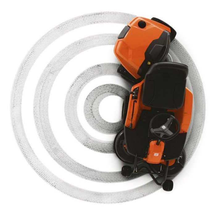 HUSQVARNA R 112C5 Aufsitzrasenmäher inkl. Mähdeck Combi 85 – Bild 5