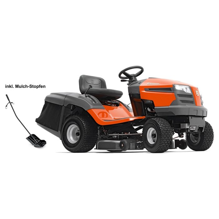 HUSQVARNA TC 138L Rasentraktor inkl. Mulch-Stopfen – Bild 3