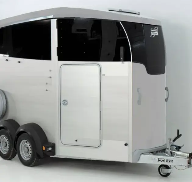 Ifor Williams Pferdeanhänger HBX 511|neues Modell|silber
