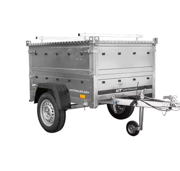 Einachsanhänger 150×106 UNITRAILER GARDEN 150 KIPP Deckelanhänger