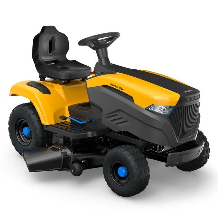 STIGA Tornado 398e Akku-Rasentraktor – Essential