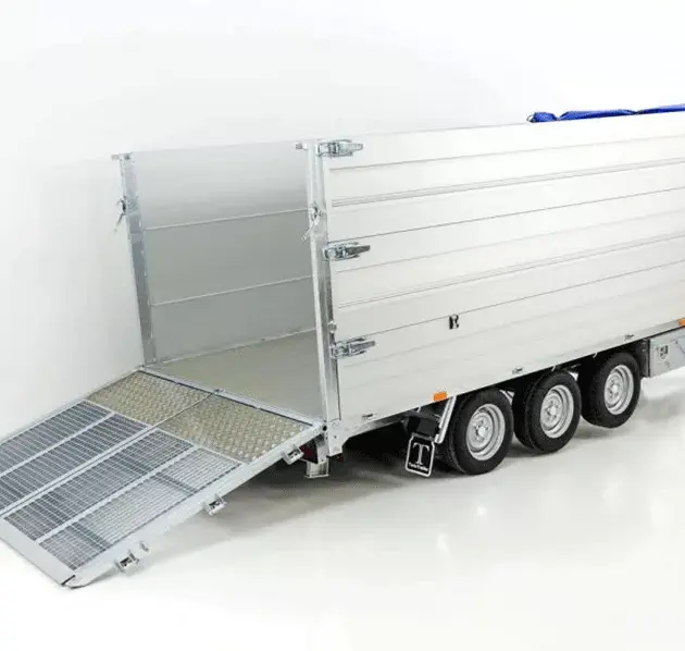 Twintrailer Multi-Heckkipper TR35-40 3,5t|192x402x140cm|FP|TridaX
