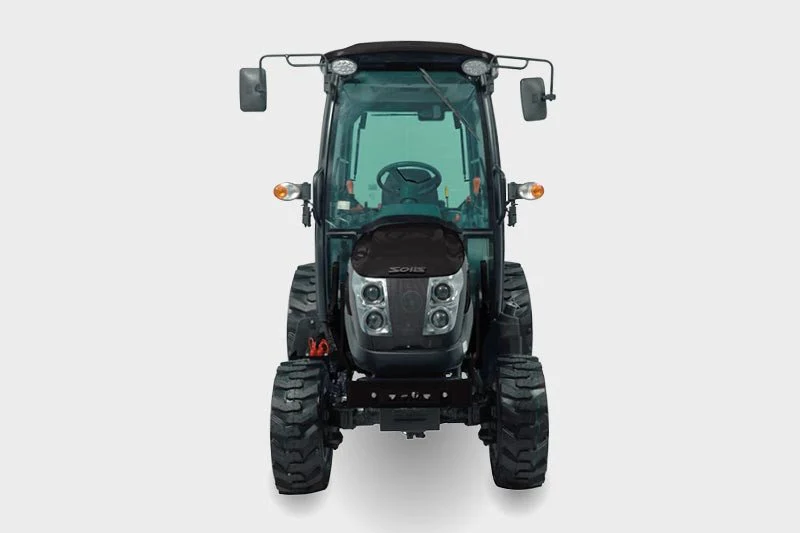Solis Kompakttraktor 26 9+9 Panther in schwarz mit Kabine Grundmaschine ohne Bereifung – Bild 2